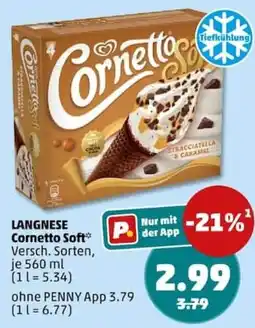 PENNY LANGNESE Cornetto Soft Angebot