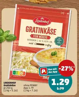 PENNY LINDENHOF Gratinkäse Angebot