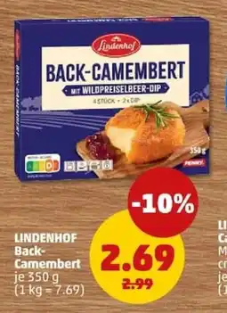 PENNY LINDENHOF Back- Camembert Angebot