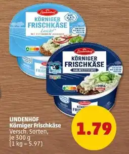 PENNY LINDENHOF Körniger Frischkäse Angebot