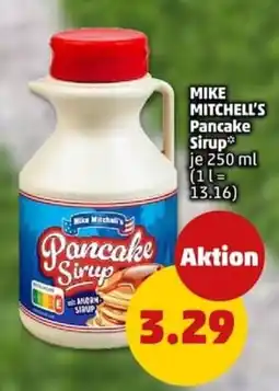 PENNY MIKE MITCHELL'S Pancake Sirup Angebot