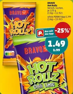 PENNY BRAVO Hot Rollz Angebot