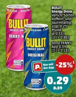 PENNY BULLIT Energy Drink Angebot