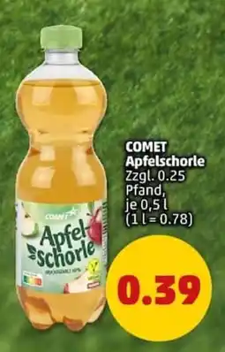 PENNY COMET Apfelschorle Angebot