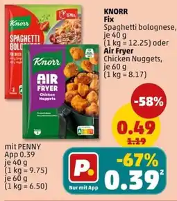 PENNY KNORR Fix oder Air Fryer Angebot
