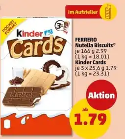 PENNY FERRERO kinder cards Angebot