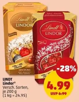 PENNY LINDT Lindor Angebot