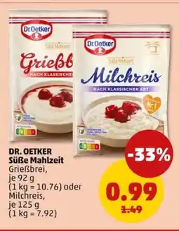 PENNY DR. OETKER Süße Mahlzeit Angebot