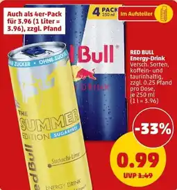 PENNY RED BULL Energy-Drink Angebot