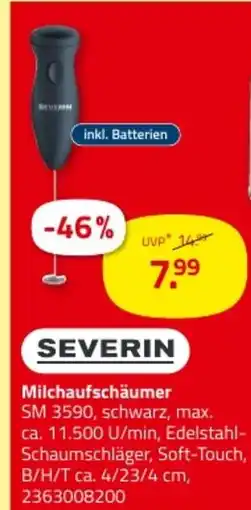 ROLLER SEVERIN Milchaufschäumer SM 3590 Angebot