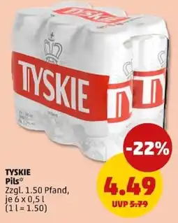 PENNY TYSKIE Pils* Angebot