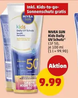 PENNY NIVEA SUN Kids Daily UV Schutz Angebot