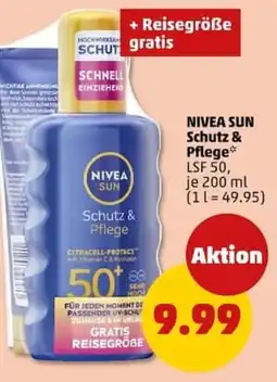 PENNY NIVEA SUN Schutz & Pflege Angebot