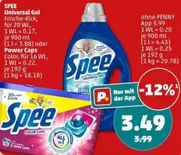 PENNY SPEE Universal Gel oder Power Caps Angebot