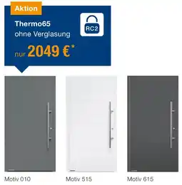 Hörmann Thermo65 ohne Verglasung Angebot