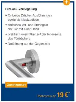 Hörmann ProLock-Verriegelung Angebot