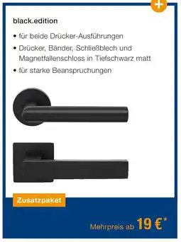 Hörmann black.edition Angebot