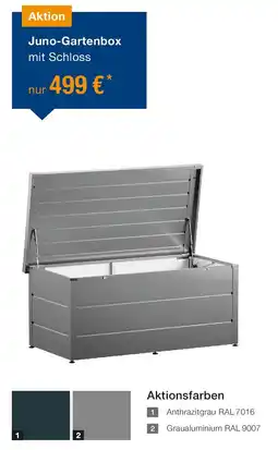 Hörmann Juno-Gartenbox mit Schloss Angebot