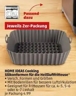 PENNY HOME IDEAS Cooking Silikonformen für die Heißluftfritteuse Angebot