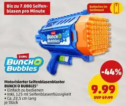 PENNY Motorisierter Seifenblasenblaster BUNCH O BUBBLES Angebot