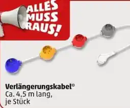 PENNY Verlängerungskabel Angebot