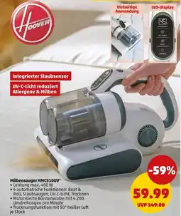 PENNY HOOVER Milbensauger HMC510UV Angebot
