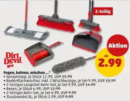 PENNY Dirt Devil Fegen, kehren, wischen Staubwedel XL Angebot