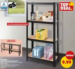 PENNY PURE WORK Metall-Schwerlastregal BLACK Angebot