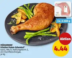 PENNY MÜHLENHOF Frischer Puten-Schenkel Angebot
