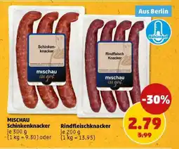 PENNY MISCHAU Schinkenknacker Angebot