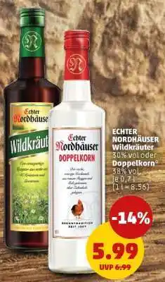 PENNY Echter Nordhäuser Wildkräuter Angebot