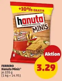 PENNY FERRERO Hanuta Minis Angebot