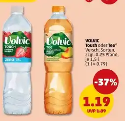 PENNY VOLVIC Touch oder Tee Angebot