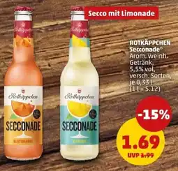 PENNY ROTKÄPPCHEN Secconade Angebot
