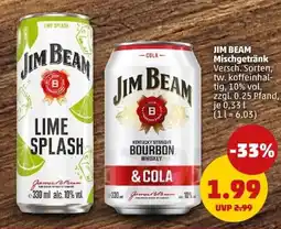 PENNY JIM BEAM Mischgetränk Angebot