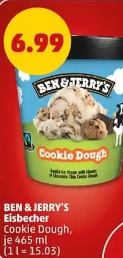 PENNY BEN & JERRY'S Eisbecher Angebot