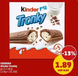 PENNY FERRERO Kinder Tronky Angebot