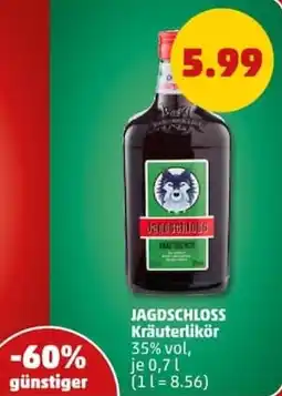 PENNY JAGDSCHLOSS Kräuterlikör Angebot