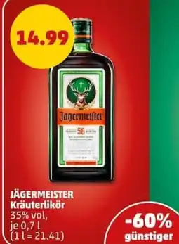 PENNY JÄGERMEISTER Kräuterlikör Angebot