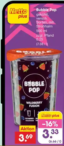Netto Marken-Discount Bubble pop wildberry fusion Angebot