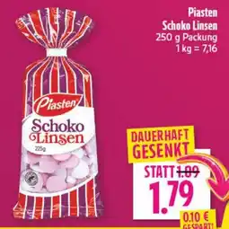 diska Piasten Schoko Linsen Angebot