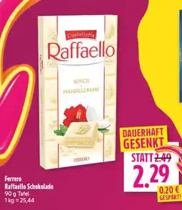 diska Ferrero Raffaello Schokolade Angebot