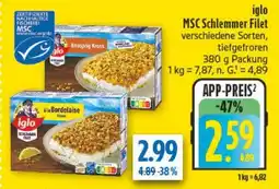 diska iglo MSC Schlemmer Filet Angebot