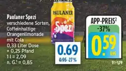 diska Paulaner Spezi Angebot