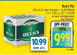 diska Beck's Pils Angebot