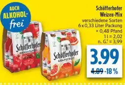 diska Schöfferhofer Weizen-Mix Angebot