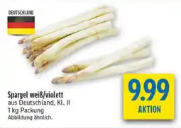 diska Spargel weiß/violett Angebot