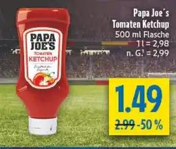 diska Papa Joe's Tomaten Ketchup Angebot
