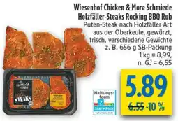diska Wiesenhof Chicken & More Schmiede Holzfäller-Steaks Rocking BBQ Rub Angebot