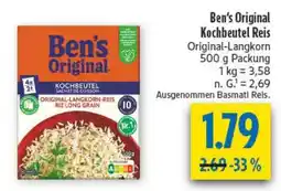 diska Ben's Original Kochbeutel Reis Angebot